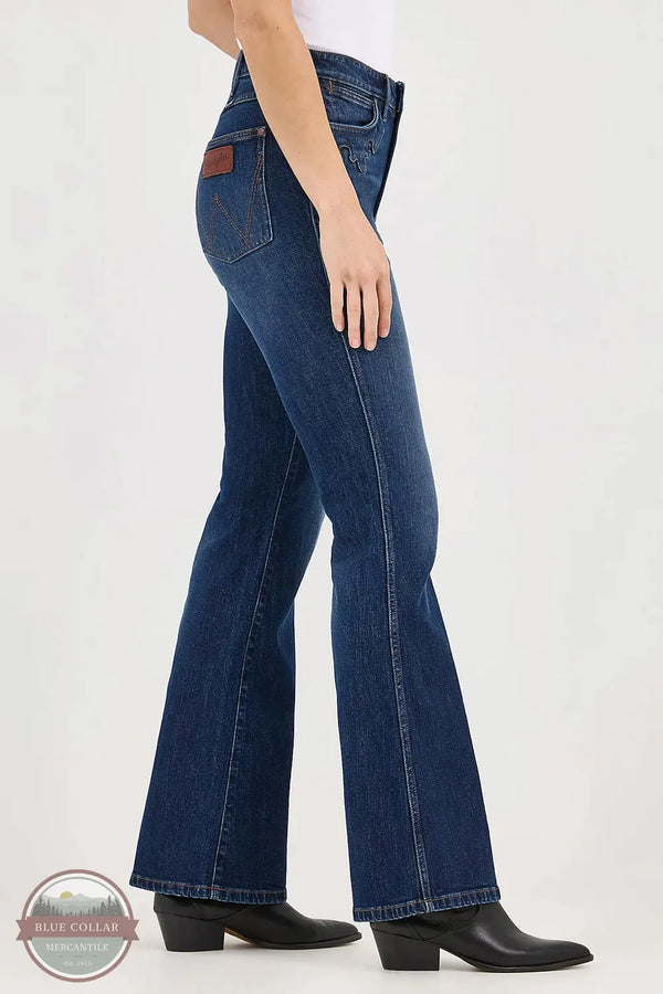 Wrangler 112371849 Bailey High Rise Boot Cut Jean, side