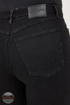 Wrangler 112371949 Bespoke Black Bootcut Jean, rear pocket