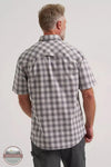 Wrangler 112374633 Riggs Workwear Foreman Plaid Work Shirt back view