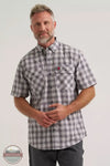 Wrangler 112374633 Riggs Workwear Foreman Plaid Work Shirt front view