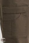 Wrangler 112374649 Riggs Workwear Performance Ranger Cargo Pant in Loden Green cargo pocket view