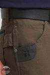 Wrangler 112374649 Riggs Workwear Performance Ranger Cargo Pant in Loden Green pocket detail view