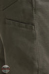 Wrangler 112375001 Riggs Workwear Performance Technician Pant in Loden Green phone pocket detail view