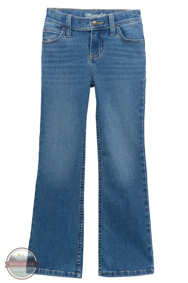 Wrangler 112375140 Girls Bespoke Bootcut Jean front view