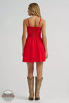 112379499 Americana Corset Snap Dress | Wrangler back view