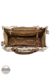 Wrangler WG286-8120S Wrangler Camo Print Concealed Carry Crossbody Tote in brown, inside
