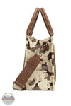 Wrangler WG286-8120S Wrangler Camo Print Concealed Carry Crossbody Tote in brown, side