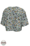Local Girl L5011000 Youth Boxy Camo Crop T-Shirt LCB back view