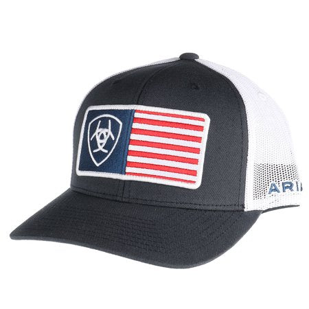 Ariat 1517603 Flag Ball Cap