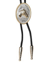M&F 22266 Silver and Gold Horsehead Bolo