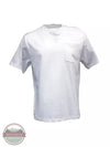 Foxfire 490 80 One Pocket Short Sleeve T-Shirt, Big & Tall White Front View
