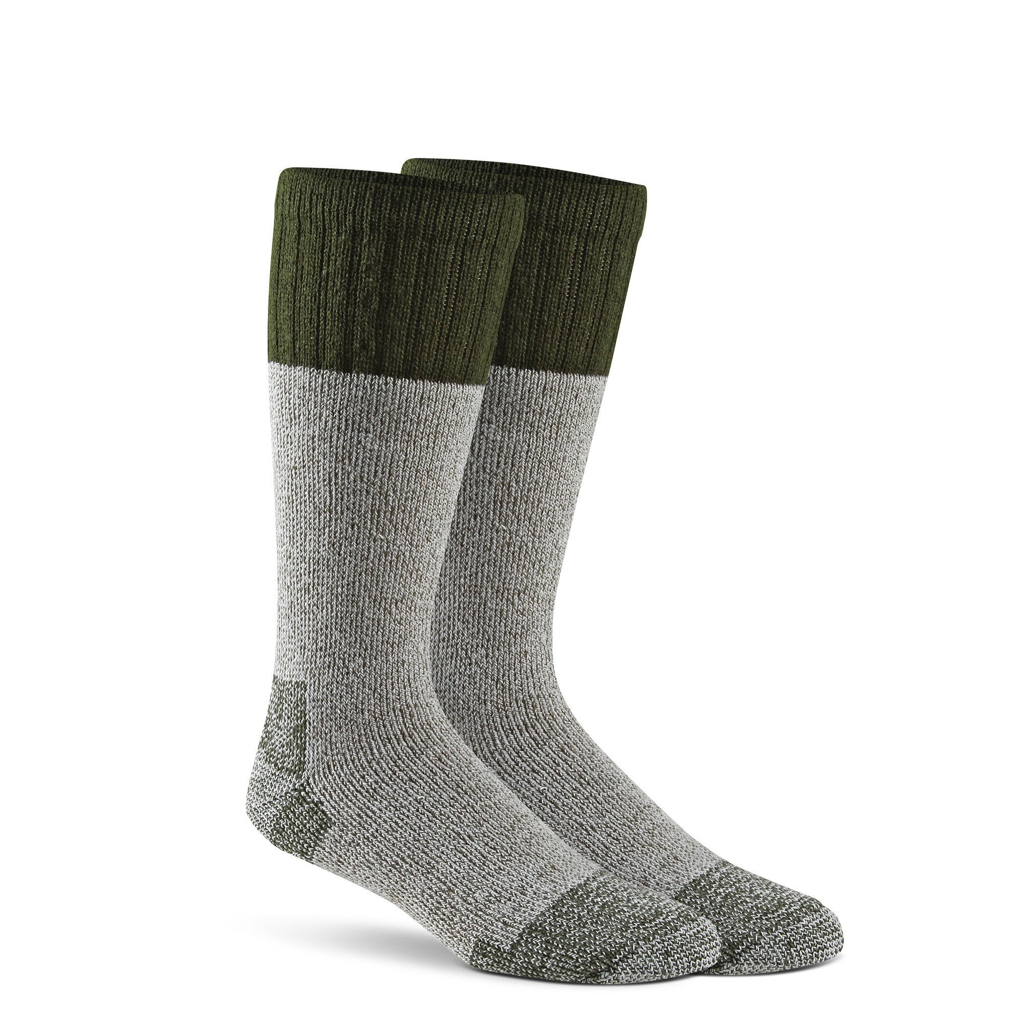 Fox River 7586 Wick Dry Outlander Heavyweight Mid-Calf Boot Socks Olive Profile View