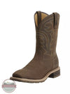 Ariat 10014067 Hybrid Rancher Waterproof Western Boot in Oily Distressed Brown Profile View