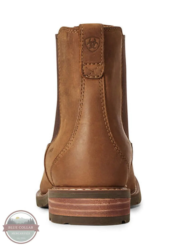 Ariat 10033941 Ladies Weathered Brown Wexford H2O Boots back heel view