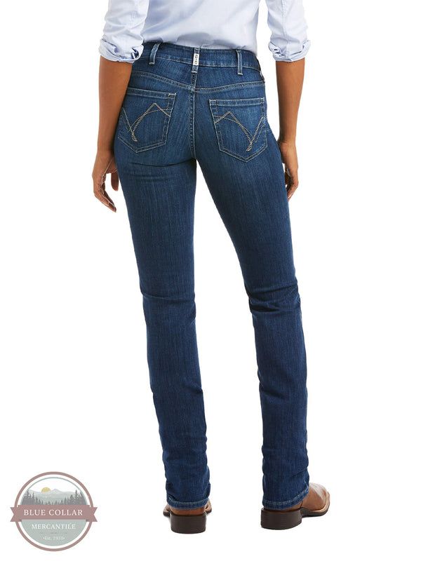 Ariat 10036814 REAL Perfect Rise Abby Straight Jeans Back View