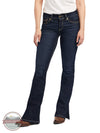 Ariat 10041063 REAL Perfect Rise Arrow Danna Bootcut Jeans Front View