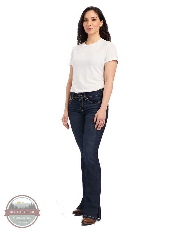 Ariat 10041063 REAL Perfect Rise Arrow Danna Bootcut Jeans Full View