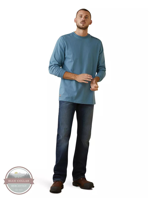 Long Sleeve T Shirt with Stand Up Collar