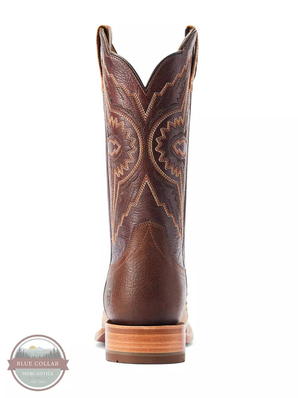 Ariat 10044419 Broncy Western Boot in Antique Saddle FQ Ostrich Heel View