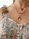Ariat 10044999 Sweet Spring Sleeveless Top in a Leopard Print Front Detail View