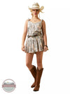 Ariat 10044999 Sweet Spring Sleeveless Top in a Leopard Print Full View