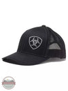 Ariat 1597801 Black Flexfit 100 Cap with Contrast Stitching Profile View