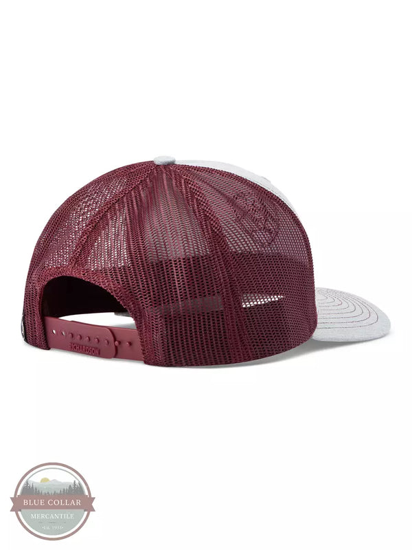 Ariat A300012009 R112 Grey Cap with Burgundy Embroidery