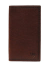 Ariat A35126283 Premium Brand Rodeo perforated Edge Wallet / Checkbook Front Detail View