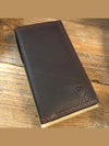 Ariat A35126283 Premium Brand Rodeo perforated Edge Wallet / Checkbook Front View