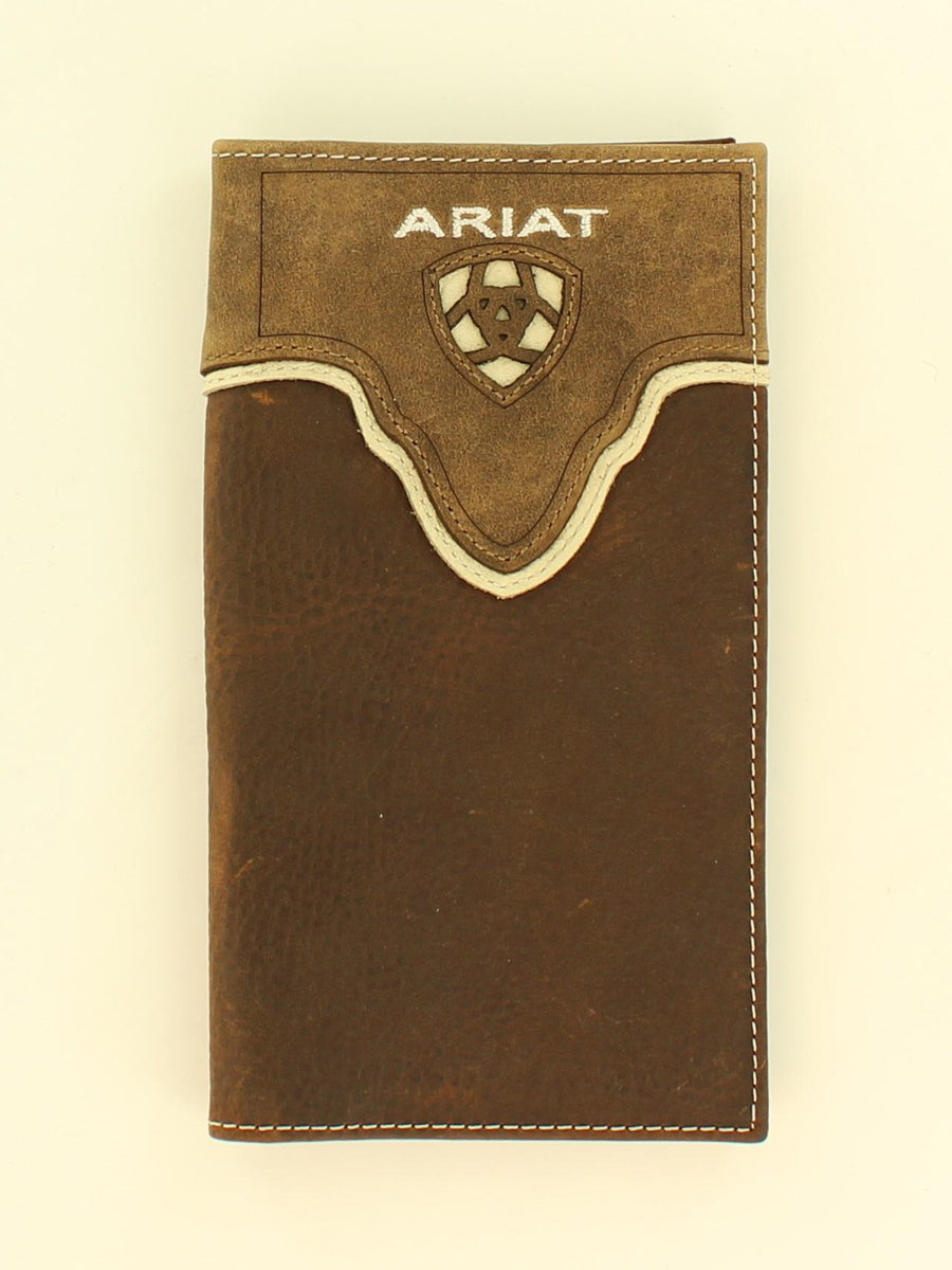 Ariat A3531244 Rodeo Wallet with Cut-out Ariat Logo