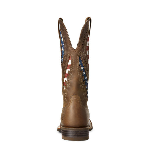 Ariat 10027165 Quickdraw VentTEK™ Western Boots back heel view