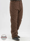 Berne P966BB Quilt Lined Sanded Duck Pant Profile View