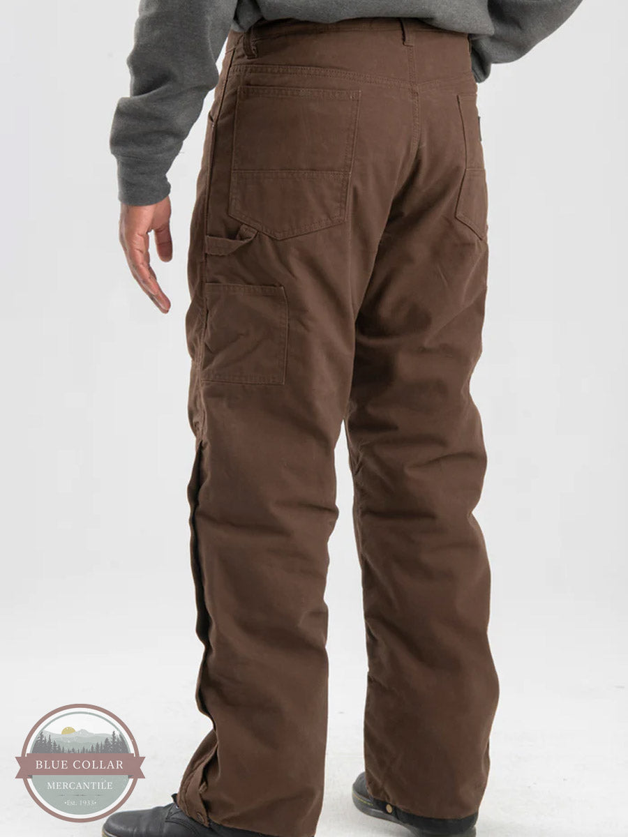 Berne P966BB Quilt Lined Sanded Duck Pant Side View