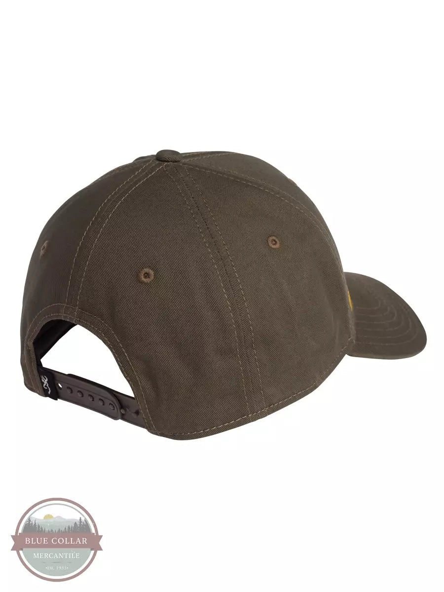 Browning 308198841 Big Buck Cap in Olive Back View