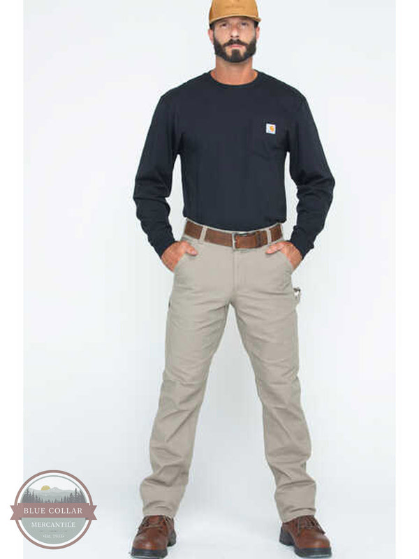Carhartt' Men's Rugged Flex® Relaxed Fit Duck Utility Work Pant - Tar –  Trav's Outfitter
