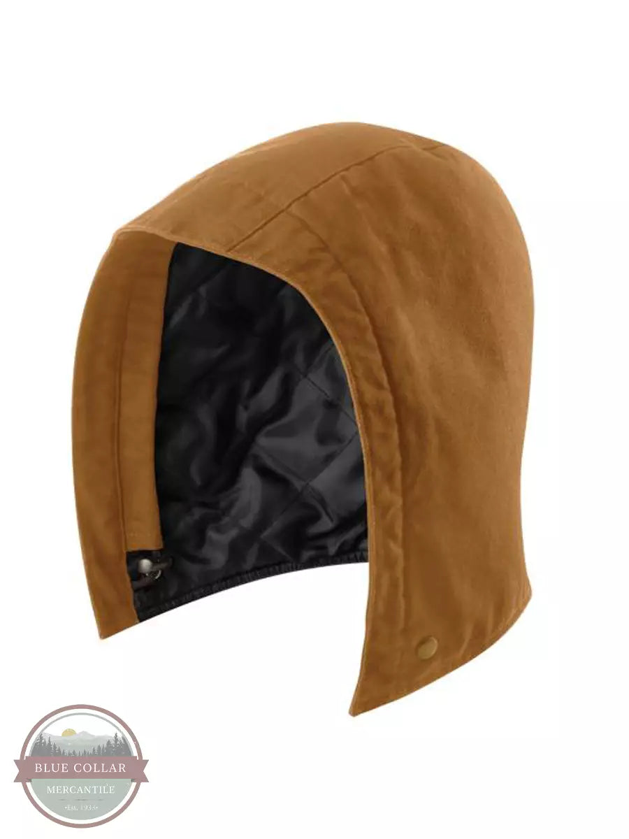Carhartt 104244 Washed Duck Insulated Hood Brown Front View