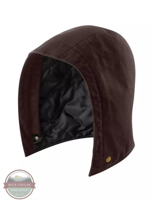Carhartt 104244 Washed Duck Insulated Hood Dark Brown Front View