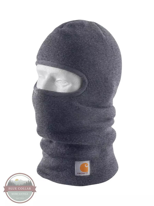 Carhartt 104485 Knit Insulated Face Mask Gray Profile View