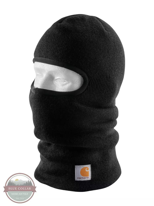 Carhartt 104485 Knit Insulated Face Mask Black Profile View