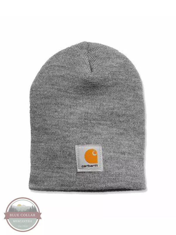 Carhartt A205 Knit Beanie Heather Gray Front View