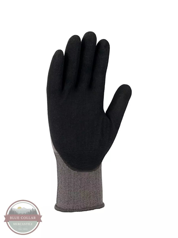 Carhartt A690/GN0690-M GRY Thermal WB Nitrile Gloves in Gray Palm View