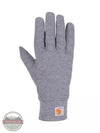 Carhartt A749/GF0749 Force Heavyweight Liner Knit Gloves in Shadow Heather Top View