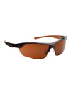 Carhartt CHB1118DT Braswell Amber Lens Safety Glasses Profile View 2