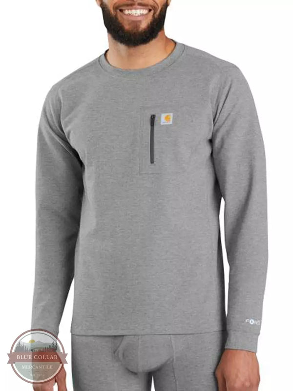 Carhartt MBL110 Force® Heavyweight Crew Base Layer Front View