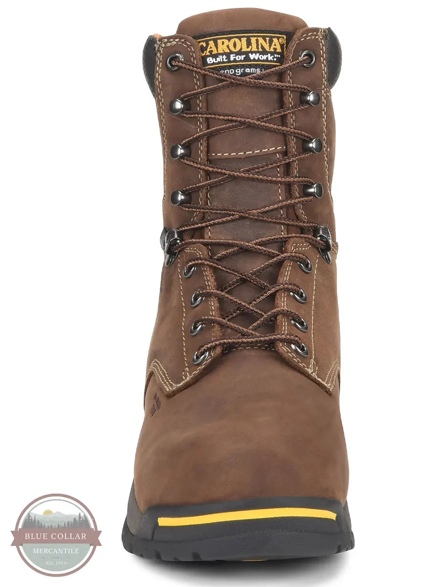 Carolina CA8521 Bruno 8 Inch Composite Broad Toe Waterproof Insulated Work Boot front view