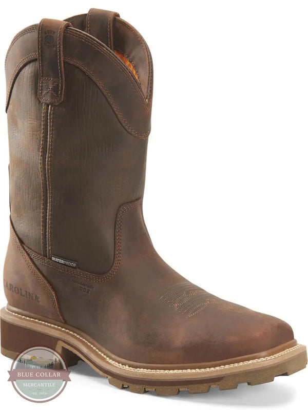 Pull on composite toe work boots sales