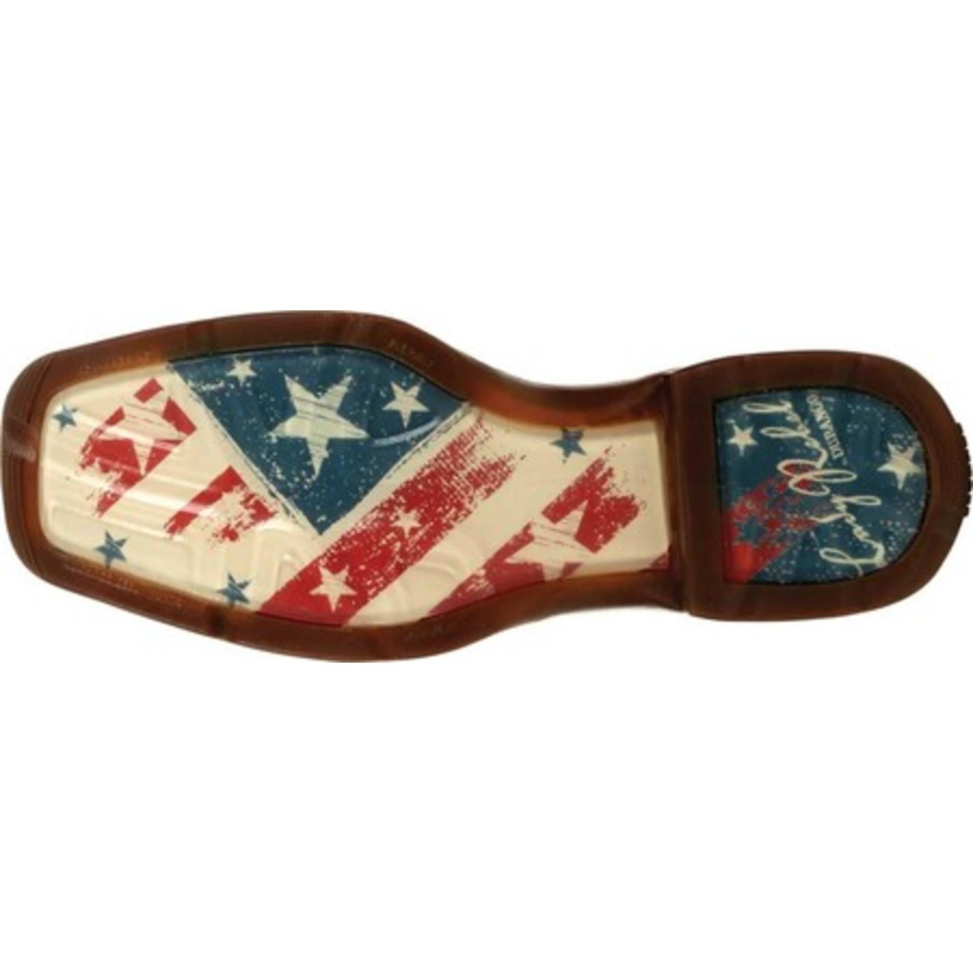 LADY REBEL™ WOMEN'S DISTRESSED FLAG EMBROIDERY WESTERN BOOT Durango DRD0394