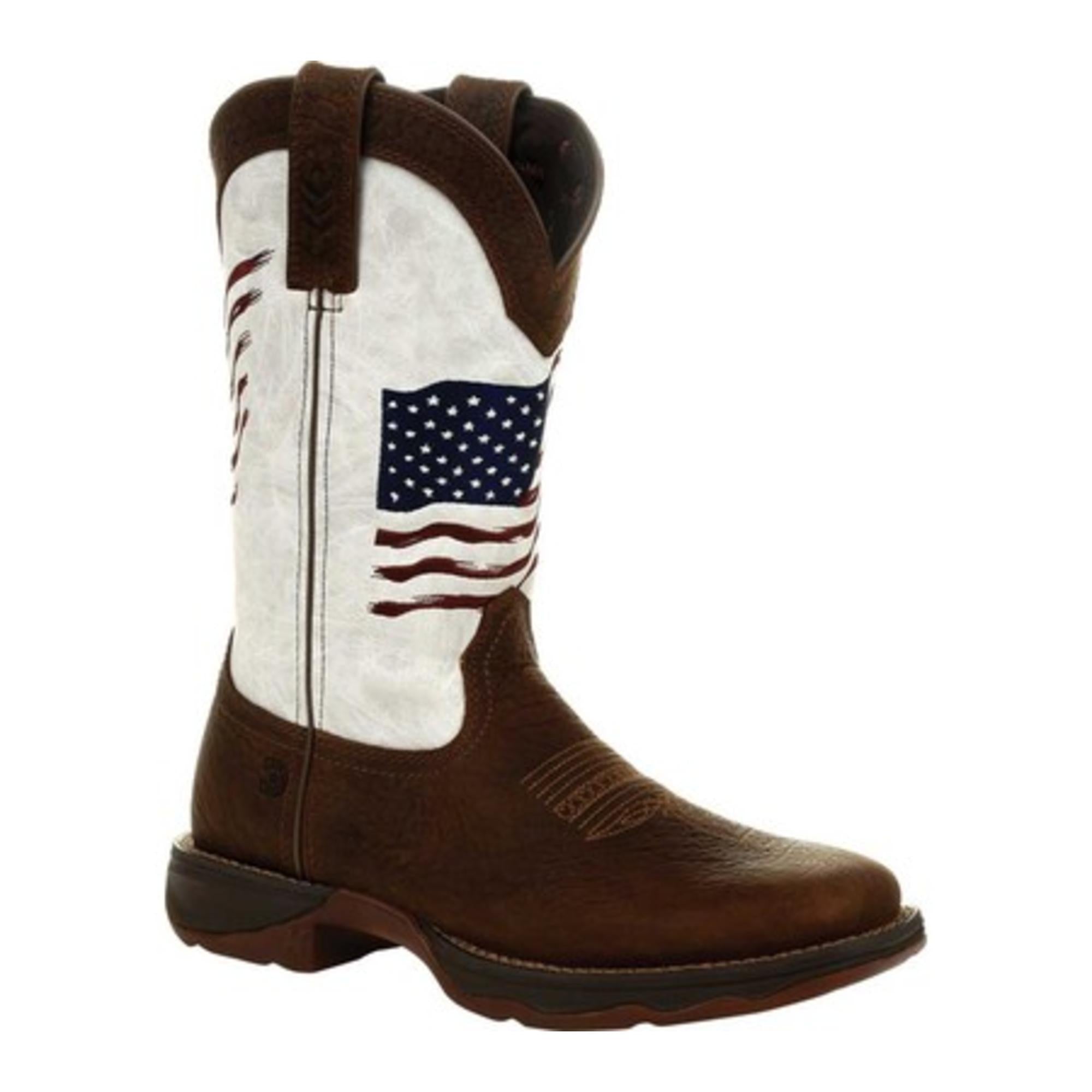 Durango DRD0394 Lady Rebel™ Distressed Flag Embroidery Western Boots