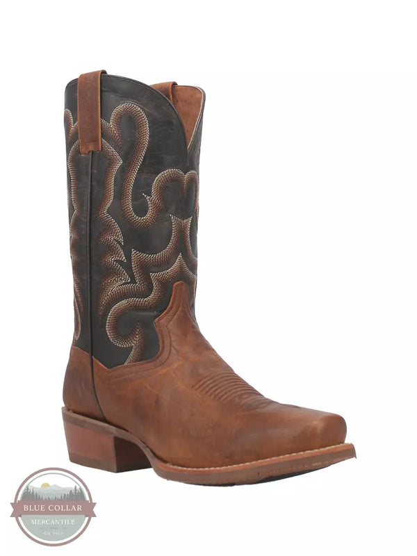 Dan Post DP3393 Richland Western Boot in Saddle Profile View