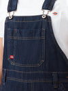 Dickies FB206 Relaxed Fit Bib Overalls Blue Front Detail